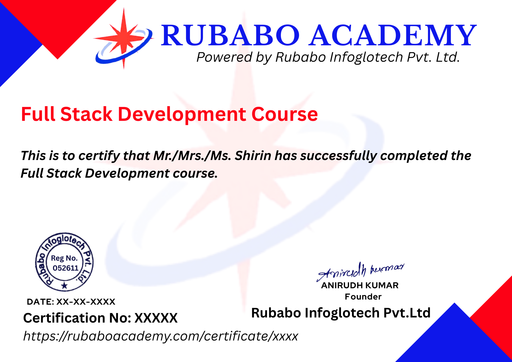 Home blue simple achievement certificate (2)